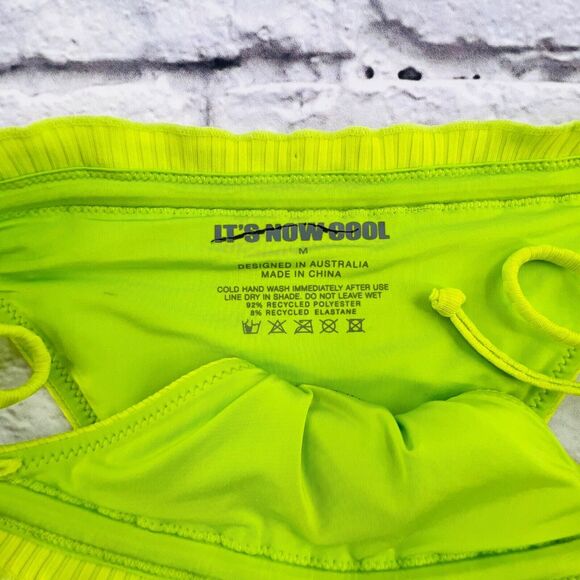 Not for sale…..NWOT Free People Its Now Cool The Frill Tie Eco Bikini Bottom - Picture 4 of 6